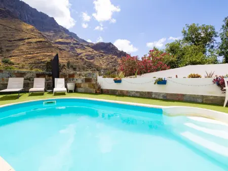Grosses Haus mit eigenem Pool, Maison 4 personnes à Agaete - Photo 2