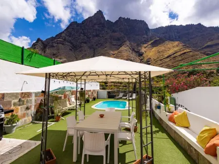 Grosses Haus mit eigenem Pool, Maison 4 personnes à Agaete - Photo 8
