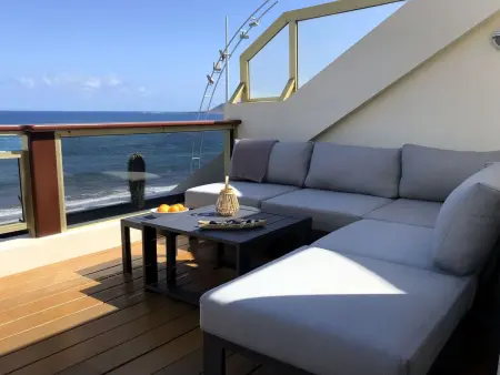 Schöne Ferienwohnung direkt am Strand, Appartement 4 personnes à Las Palmas - Photo 1