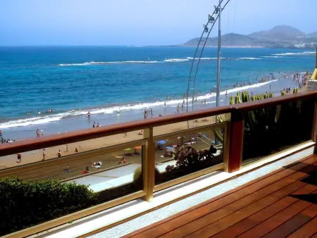 Schöne Ferienwohnung direkt am Strand, Appartement 4 personnes à Las Palmas - Photo 28