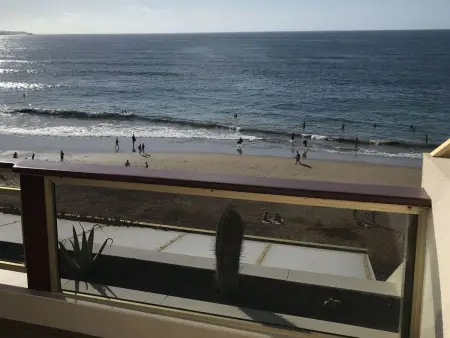 Schöne Ferienwohnung direkt am Strand, Appartement 4 personnes à Las Palmas - Photo 29