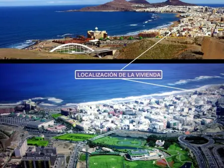 Schöne Ferienwohnung direkt am Strand, Appartement 4 personnes à Las Palmas - Photo 41