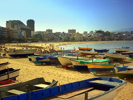 Schöne Ferienwohnung direkt am Strand, Appartement 4 personnes à Las Palmas - Photo 42