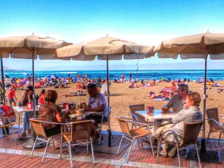 Schöne Ferienwohnung direkt am Strand, Appartement 4 personnes à Las Palmas - Photo 46