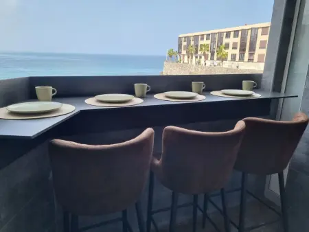 Appartement mit Blick auf das Meer, Appartement 4 personnes à Las Palmas - Photo 1