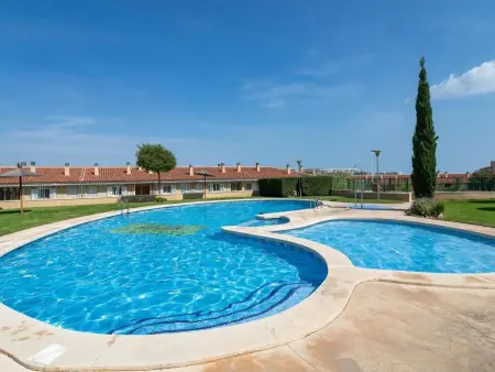 mit gemeinschaftlichem Pool, Maison 4 personnes à Gran Alacant - Photo 5