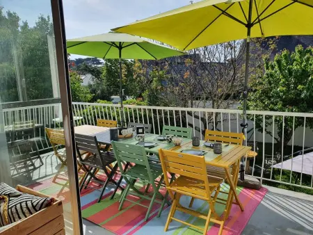 Villa mit Blick auf das Wasser, Maison 10 personnes à Ploemeur - Photo 24