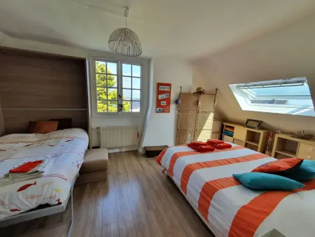 Villa mit Blick auf das Wasser, Maison 10 personnes à Ploemeur - Photo 32