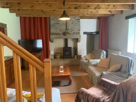 Gite - typisch bretonisches Bauernhaus mit Pool, Maison 4 personnes à Plounerin - Photo 2