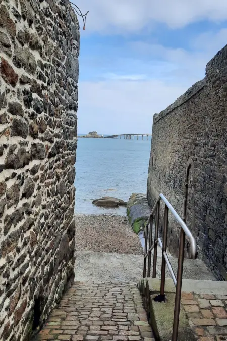 Ty Saoson  mit Blick auf das Wasser, Maison 4 personnes à Santec - Photo 42
