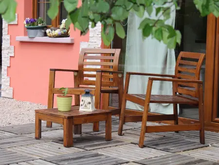 Ruhiges Ferienhaus mit Garten an der Weinstraße - Photo 5