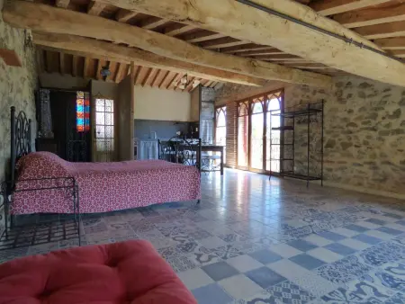 mit privatem Pool in üppiger Umgebung, Maison 2 personnes à Caixas - Photo 9