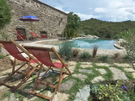 mit privatem Pool in üppiger Umgebung, Maison 2 personnes à Caixas - Photo 25