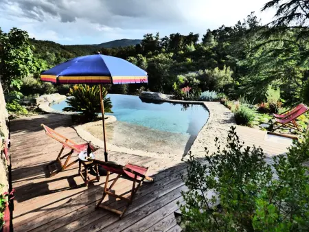 mit privatem Pool in üppiger Umgebung, Maison 2 personnes à Caixas - Photo 31