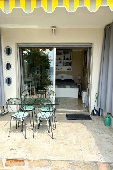 Studio mit Terrasse und Panoramablick, Appartement 2 personnes à Villefranche sur Mer - Photo 16