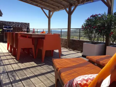 in Bonifacio mit Großer Terrasse, Maison 6 personnes à Bonifacio - Photo 10