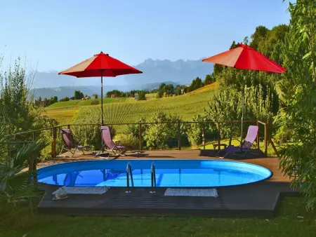 in Sarraguzan mit Privatem Pool, Maison 6 personnes à Sarraguzan - Photo 3
