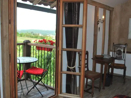 in Sarraguzan mit Privatem Pool, Maison 6 personnes à Sarraguzan - Photo 10