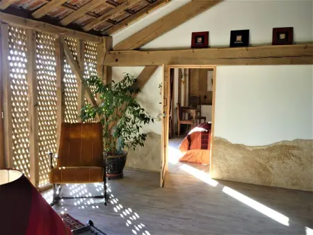 in Sarraguzan mit Privatem Pool, Maison 6 personnes à Sarraguzan - Photo 15
