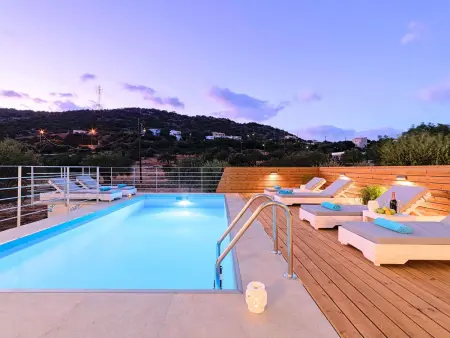 Etoile Villa Beheizter Pool, Maison 9 personnes à Agios Nikolaos (Crete) - Photo 30