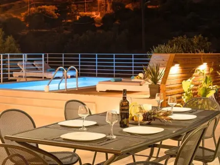 Villa  Etoile Villa  mit Blick auf das Wasser, Maison 9 personnes à Agios Nikolaos (Crete) - Photo 33