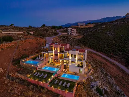 Villa Mari  mit privatem Pool, Maison 10 personnes à Agia Marina - Photo 95