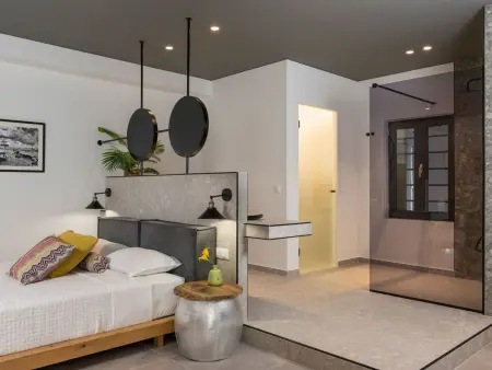 Haus in Theriso mit privatem Pool, Maison 18 personnes à Agia Marina - Photo 10