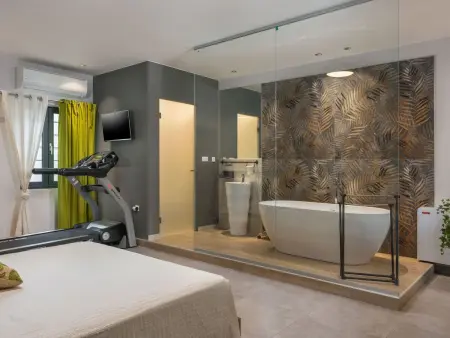 Haus in Theriso mit privatem Pool, Maison 18 personnes à Agia Marina - Photo 13