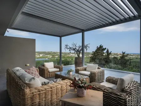 Haus in Theriso mit privatem Pool, Maison 18 personnes à Agia Marina - Photo 28