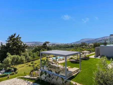 Haus in Theriso mit privatem Pool, Maison 18 personnes à Agia Marina - Photo 37