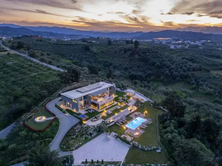 Haus in Theriso mit privatem Pool, Maison 18 personnes à Agia Marina - Photo 38