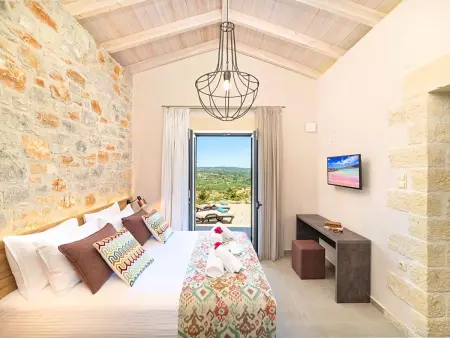 Hütte  Villa Vardis  mit eigenem Pool, Maison 8 personnes à Georgioupoli - Photo 19