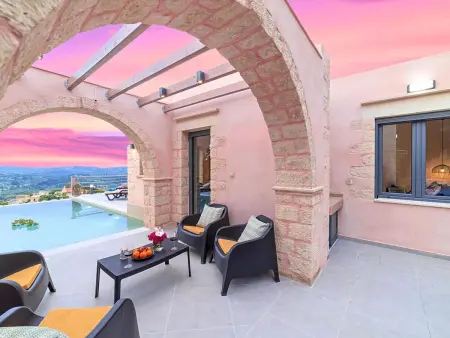 Hütte  Villa Vardis  mit eigenem Pool, Maison 8 personnes à Georgioupoli - Photo 27
