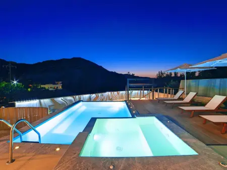 Haus in Kavallos mit privatem Pool und Panoramablick - Photo 22