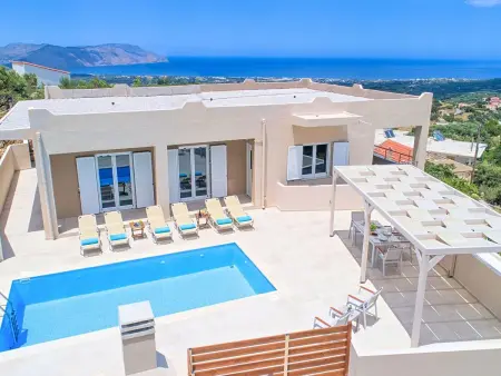 für 12 Personen in Kournas, Kreta (West-Kreta), Maison 12 personnes à Georgioupoli - Photo 1
