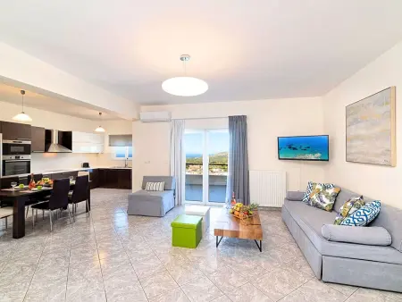 für 12 Personen in Kournas, Kreta (West-Kreta), Maison 12 personnes à Georgioupoli - Photo 3