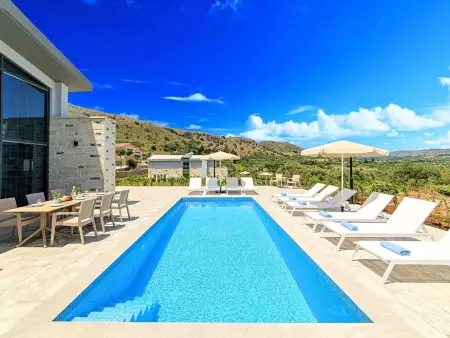 für 15 Personen in Chania, Kreta (West-Kreta), Maison 15 personnes à Georgioupoli - Photo 2