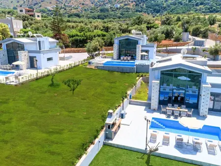 für 15 Personen in Chania, Kreta (West-Kreta), Maison 15 personnes à Georgioupoli - Photo 6