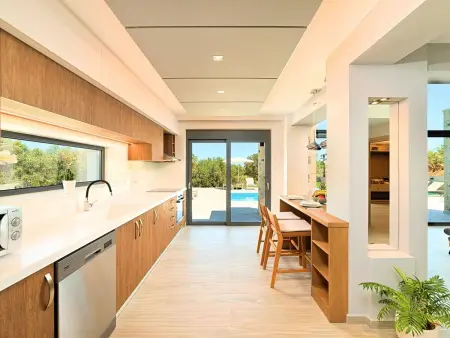 für 15 Personen in Chania, Kreta (West-Kreta), Maison 15 personnes à Georgioupoli - Photo 15