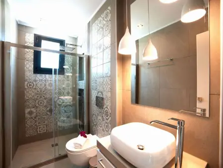 Perla Nera Villa mit privatem beheiztem Pool, Maison 6 personnes à Georgioupoli - Photo 16