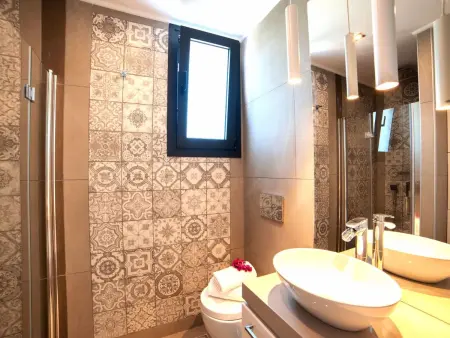 Perla Nera Villa mit privatem beheiztem Pool, Maison 6 personnes à Georgioupoli - Photo 19