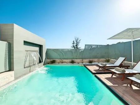 Perla Nera Villa mit privatem beheiztem Pool, Maison 6 personnes à Georgioupoli - Photo 21