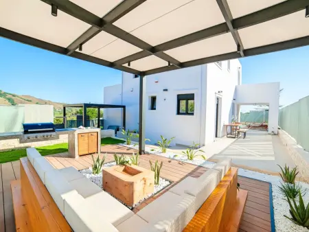 Perla Nera Villa mit privatem beheiztem Pool, Maison 6 personnes à Georgioupoli - Photo 25