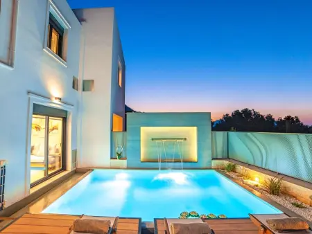 Perla Nera Villa mit privatem beheiztem Pool, Maison 6 personnes à Georgioupoli - Photo 27