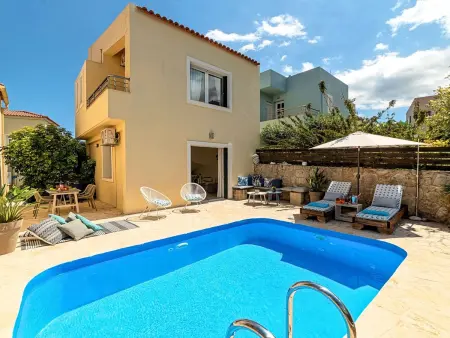Apple Green Villa Privater Pool, Maison 6 personnes à Georgioupoli - Photo 3