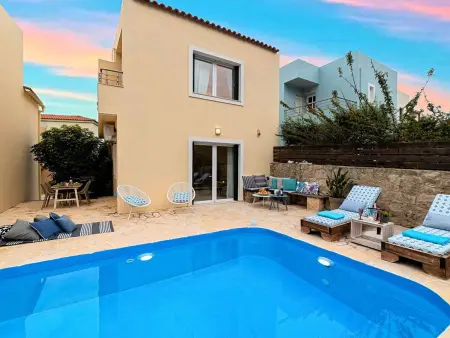 Apple Green Villa Privater Pool, Maison 6 personnes à Georgioupoli - Photo 28