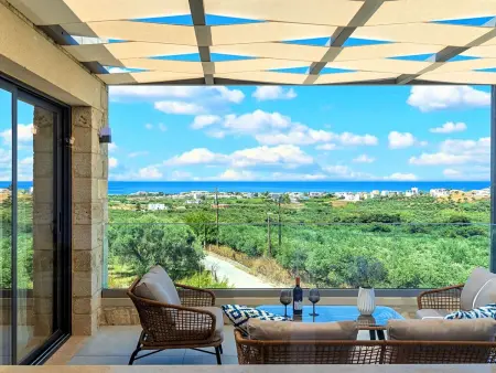für 10 Personen in Kournas, Kreta (West-Kreta), Maison 8 personnes à Georgioupoli - Photo 17