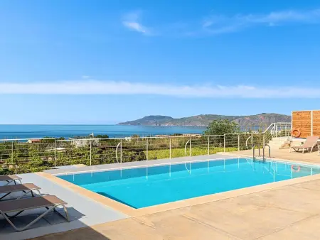 in Georgioupoli mit Privatem Pool und Meerblick, Maison 24 personnes à Georgioupoli - Photo 6