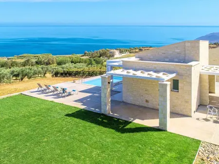 in Georgioupoli mit Privatem Pool und Meerblick, Maison 24 personnes à Georgioupoli - Photo 7