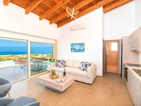 in Georgioupoli mit Privatem Pool und Meerblick, Maison 24 personnes à Georgioupoli - Photo 13
